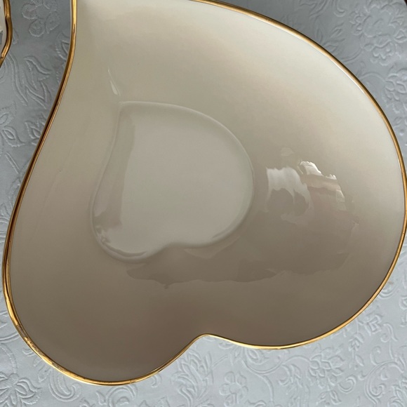 Authentic Lenox Heart Bowl - Picture 3 of 5